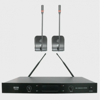 MICROFONE GOOSENECK SEM FIO DUPLO CSR 820B