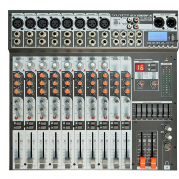 MESA DE SOM SOUNDCRAFT SX1202 FX USB