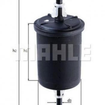 FILTRO COMBUSTIVEL VW GOL G5 G6 G7 08> HB20 HB20S 1.0 3CIL 12> CLIO 00> C3 06> FLEX SIMILAR: MAHLEKL583 SIMILAR: GI507