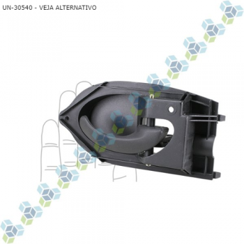 MACANETA INTERNA FORD KA 97>07 DIANTEIRA LADO DIREITO PRETA SIMILAR: S201736LD