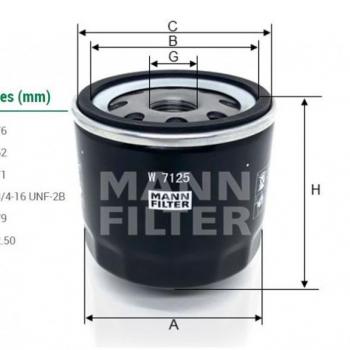 FILTRO OLEO VW GOL FOX 1.0 1.6 SIMILAR: PSL560 SIMILAR: WO340