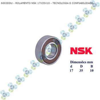 ROLAMENTO ALTERNADOR NEW HOLLAND 17X35X10 AAK5373 AAK5398 12V MANCAL TRASEIRO SIMILAR: BC2605210060RC SIMILAR: F00M990402S SIMILAR: F00M990405S SIMILAR: ZEN60032RSC3