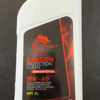 ÓLEO DE MOTOR 15W40 SEMISSINTÉTICO DRAGON