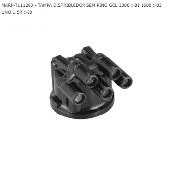 TAMPA DISTRIBUIDOR VW GOL 1300 >81 1600 >83 UNO 1.5R >88 SEM PINO SIMILAR: OL20259 SIMILAR: T211261