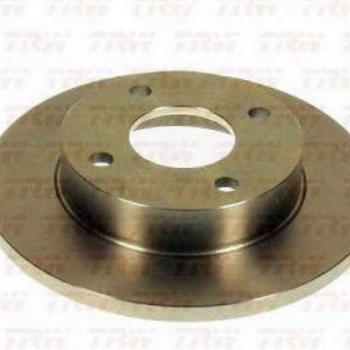 DISCO FREIO SOLIDO FORD FIESTA 1.0/1.3 96/16 KA 1.0/1.3 97/13 COURIER 1.3 97/ DIANTEIRO 4 FUROS SIMILAR: HF14 SIMILAR: BD1063