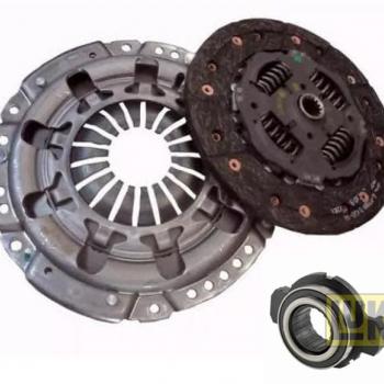 KIT EMBREAGEM PEUGEOT 206 1.4 8V 04/06 180MM 18 ESTRIA C/ROLAMENTO SIMILAR: 6183051000
