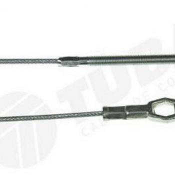 CABO EMBREAGEM VW FUSCA 1300/1500/1600 70/ 2257MM SIMILAR: 61039