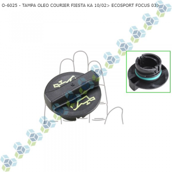 TAMPA OLEO FORD COURIER FIESTA KA 10/02> ECOSPORT FOCUS 03> SIMILAR: TC3045 SIMILAR: O6025