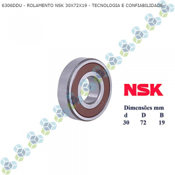 ROLAMENTO ALTERNADOR FAG 30X72X19 SIMILAR: ZEN6306