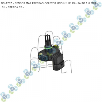 SENSOR MAP FIAT UNO MILLE 99> PALIO 1.0 FIRE 01> STRADA 02> PRESSAO COLETOR SIMILAR: MTE7191 SIMILAR: DPL888218