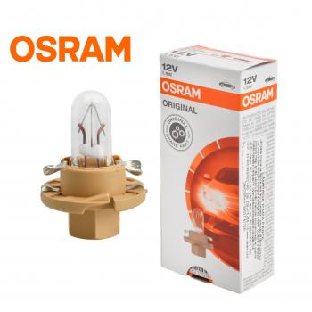 LAMPADA 12V 1,5W BX8,4D BASE PLASTICA BEGE PARA PAINEL S10 CORSA ORIGINAL