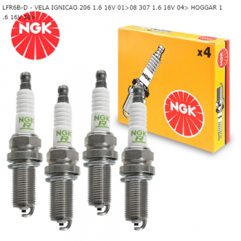 VELA IGNICAO PEUGEOT 206 1.6 16V 01>08 307 1.6 16V 04> HOGGAR 1.6 16V 10> SIMILAR: KH6RFMM SIMILAR: F000KE0P51 SIMILAR: 0242245582 SIMILAR: XH70017 SIMILAR: XR15YC