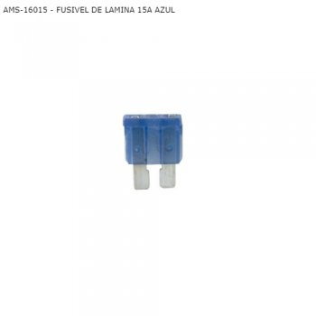 FUSIVEL DE LAMINA 15A AZUL