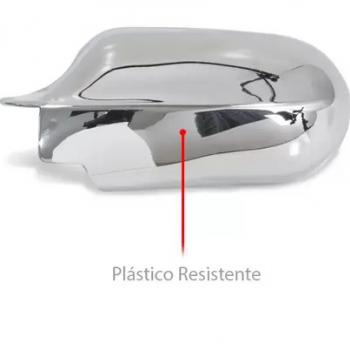 APLIQUE RETROVISOR FIAT PALIO  UNO LE FIRE 06/10 CROMADO