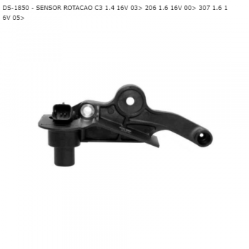 SENSOR ROTACAO CITROEN C3 1.4 16V 03> 206 1.6 16V 00> 307 1.6 16V 05> SIMILAR: MTE70338 SIMILAR: DPL508080 SIMILAR: GS8880 SIMILAR: T080020