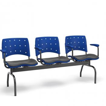 LONGARINA ERGOPLAX  PRETA OU COLORIDA 02/03/04/05 LUGARES