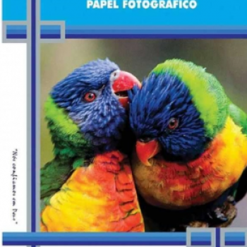 Papel Fotografico 150g com 50 folhas Glossy A4 Masterprint
