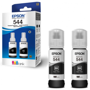 Kit 2 Tinta Epson 544 65ml Preto