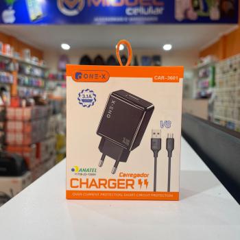 carregador v8 one-x car-3601