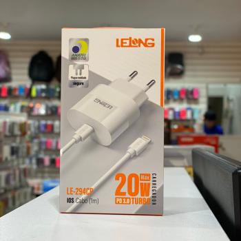 carregador p iphone Lelong LE 294CP 20W