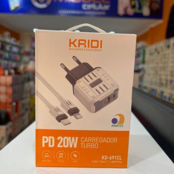carregador ios 20w gan kaidi KD-691cl