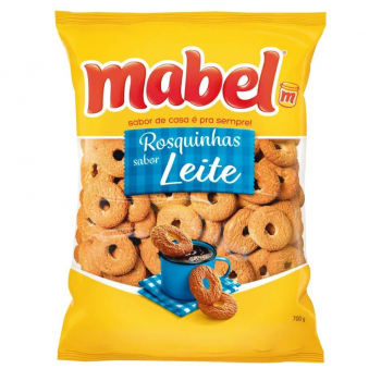 BISC. MABEL ROSQUINHA LEITE 600GR