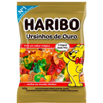 HARIBO BALA GEL URSINHOS DE OURO 80G