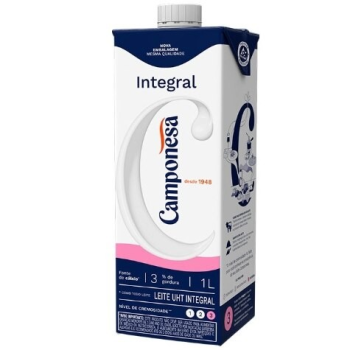 LEITE UHT INTEGRAL CAMPONESA 1LT
