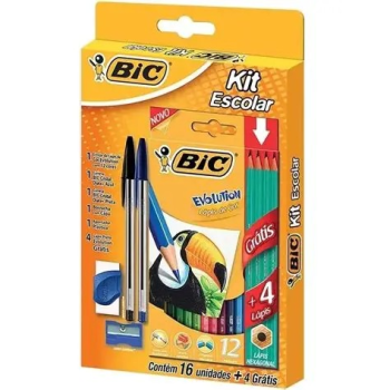 KIT BIC ESCOLAR COL+LAP+CAN+BOR+APO DURA -UN