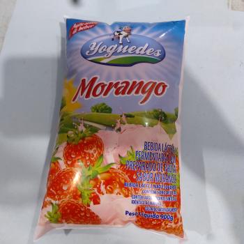 BEB. LACTEA FERM. C/PREP. DE FRUTA MORANGO SACHE 900G