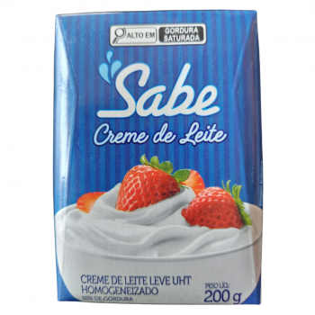 CREME DE LEITE SABE LEVE UHT 200G