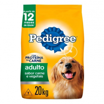 PEDIGREE P/CAES ADULTO RP CAR/VEG 20KG