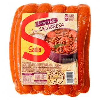 LINGUICA TIPO CALABRESA SADIA PT 2,5KG