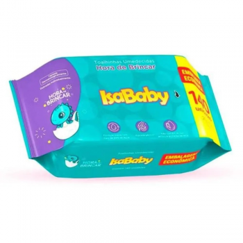 ISABABY TOALHA UMEDECIDA 140 UN. HORA DE NINAR R895