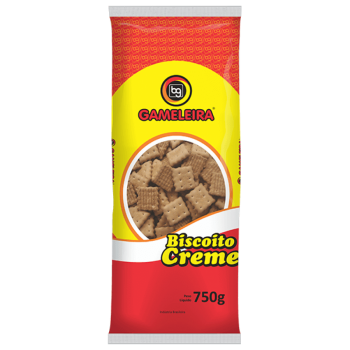 BISCOITO  CREME GAMELEIRA  12 X 750GR