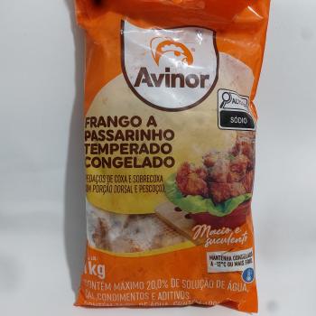 FRANGO A PASSARINHO TEMPERADO AVINOR PC 1 KG