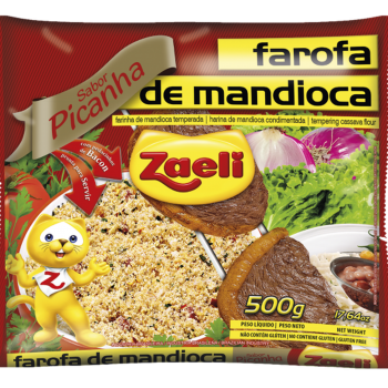 FAROFA ZAELI MAND PICANHA 500G