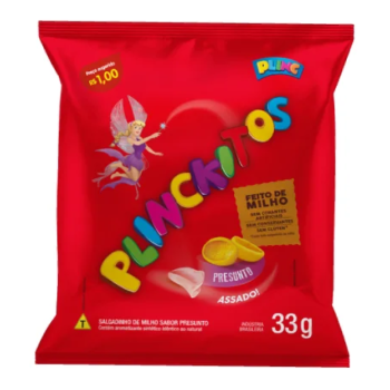 SALGADINHO PLINCKITOS PRESUNTO 33G