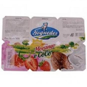 BEB. LACTEA FEREP. DE FRUTA SABRM C/POR MORANGO/COCO BDJ 540G