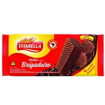 WAFER VITARELLA BRIGADEIRO 80G