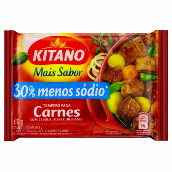 KITANO TEMPERO MAIS SABOR CARNES 48X60G