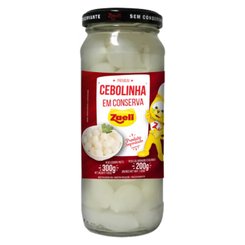 CEBOLINHA EM CONSERVA ZAELI  200 G
