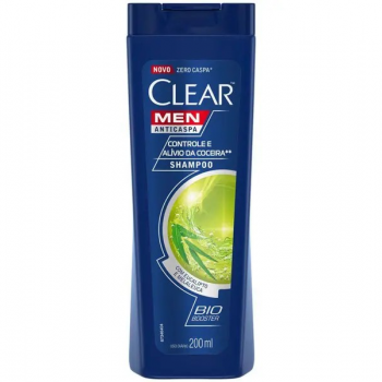SHAMPOO CLEAR ANTICASPA CONTROLE COCEIRA 200ML  R5033