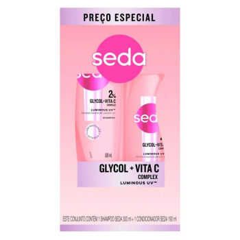 KIT SH+COND SEDA GLYCOL VITC 300ML+190ML