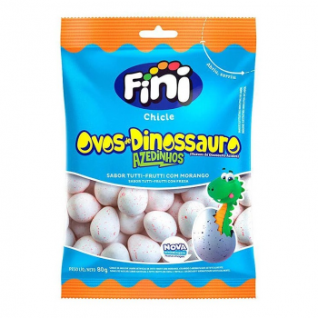 FINI CHICLE 12X80G OVOS DINOSSAURO
