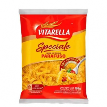 MACARRAO VITARELLA SEM PARAFUSO 400G