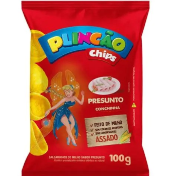 SALGADINHO PLINCÃO PRESUNTO 100G