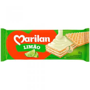 BISC. MARILAN WAFER LIMAO 80GR