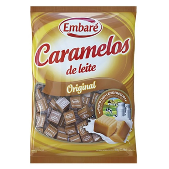 BALAS EMBARE 660GR CARAMELO LEITE UN/0001/UN