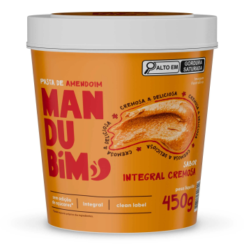 MANDUBIM PASTA DE AMENDOIM INT 450GR
